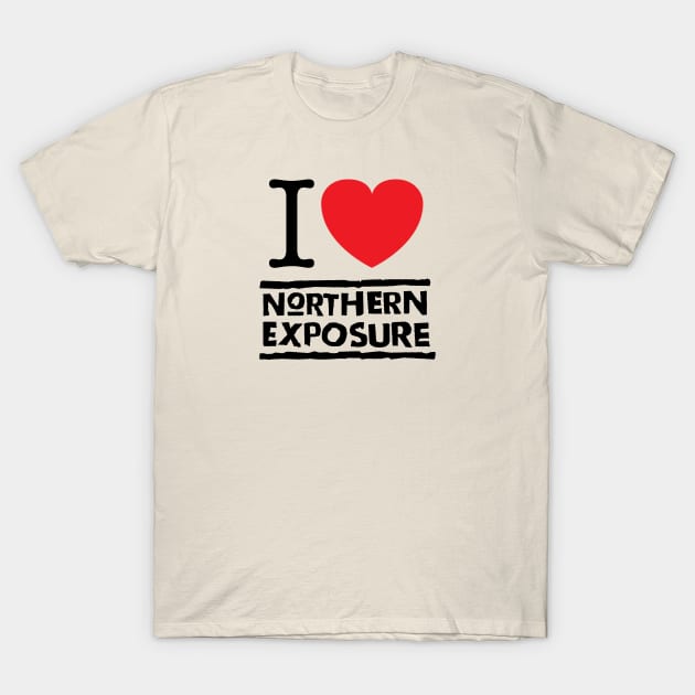 I Heart (Love) Northern Exposure T-Shirt by MitchLinhardt